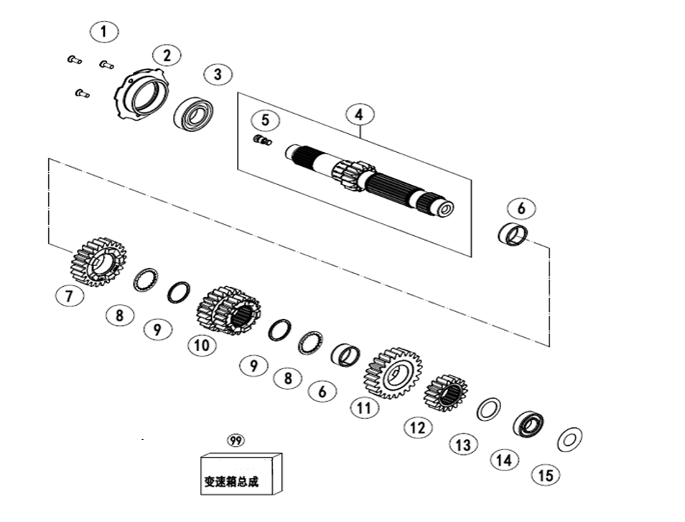E06-1 Main Shaft